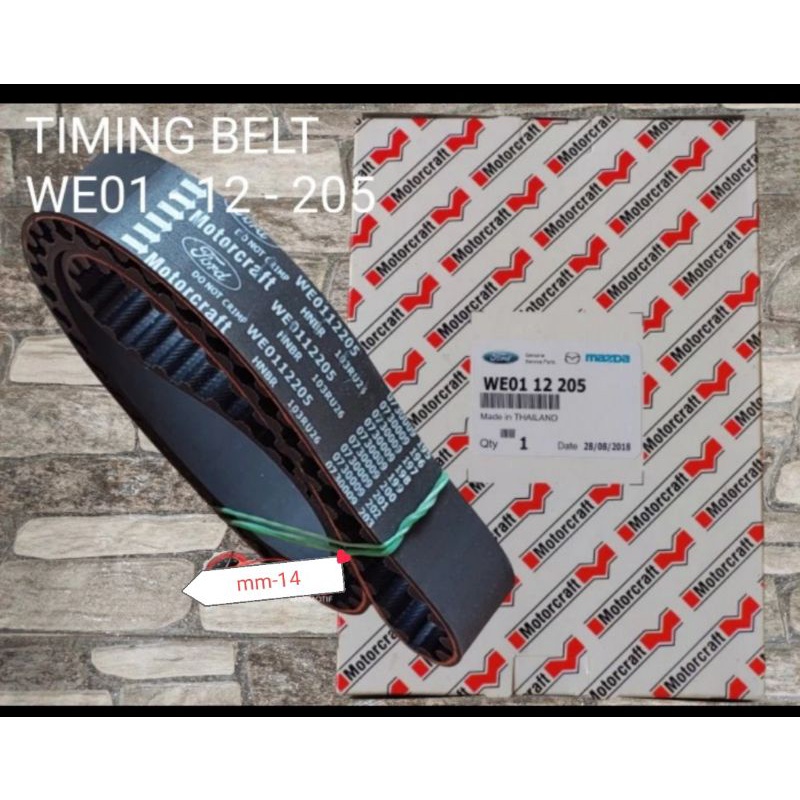 TIMING BELT FORD RANGER 3.0CC 3000CC WE01-12-205 เดิม