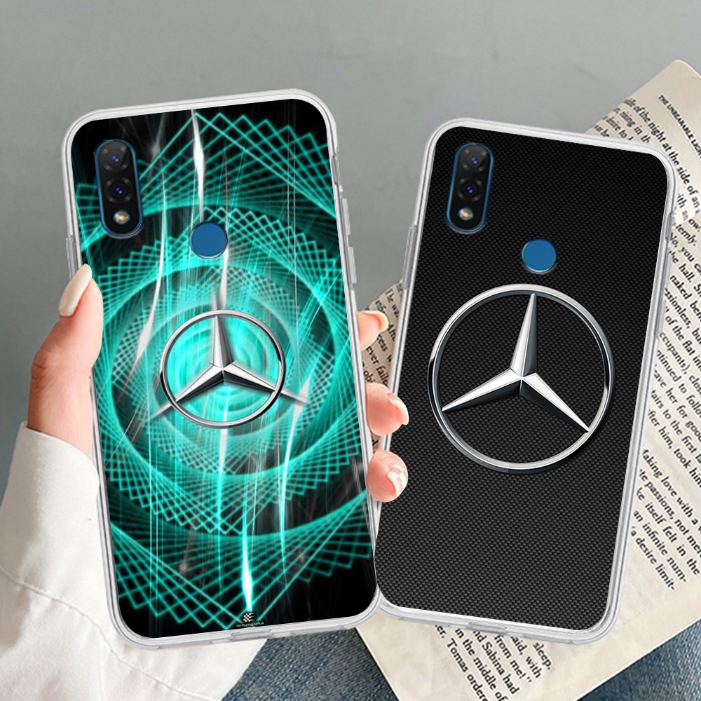 เคส Vsmart Joy 2 Plus / vsmart Joy2+ พร้อมพิมพ์โลโก้ mec cedes เคสผู้ชาย benz