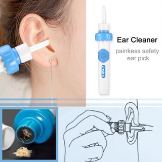 เครื่องดูดขี้หูไฟฟ้า Earpick Wax Remover เครื่องมือทําความสะอาดไม่เจ็บปวดผลิตภัณฑ์ความปลอดภัย