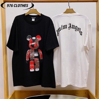 เสื้อยืด 976 [พร้อมส่ง]  Palm Angels แบบริก SML2XL3XL