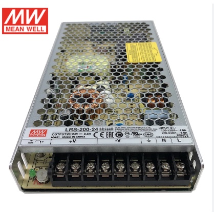 MEANWELL POWER SUPPLY LRS-200-5, LRS-200-12, LRS-200-24, LRS-200-48