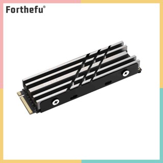 ★ Forthefu ★  ฮีทซิงค์โซลิดสเตท ระบายความร้อน M.2 SSD อะลูมิเนียมอัลลอย สําหรับ NVME 2242 2280