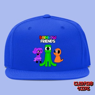 หมวกสแน็ปแบ็ก ลาย Rainbow Friends สําหรับเด็ก
