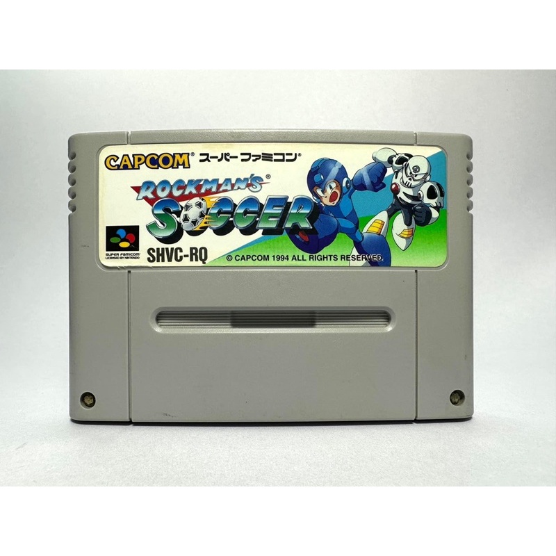 ตลับแท้ Super Famicom (japan)  Rockman’s soccer   rockman soccer