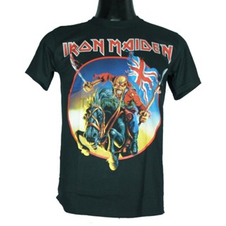 เสื้อวง IRON MAIDEN เสื้อยืดวงดนตรีร็อค เสื้อร็อค ไอเอิร์นเมเดน IRN1273 สินค้าในประเทศTEE