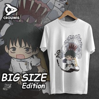 เสื้อยืดผ้าฝ้าย เสื้อยืดแขนสั้น พิมพ์ลายอนิเมะ jujutsu kaisen 0 jujutsu kaisen 0 jujutsu kaisen ขนาดใหญ่ เสื้อยืด พิมพ์ล