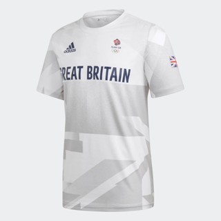 Adidas Team GB HEAT.RDY Podium T-Shirt (พิมพ์ลายหน้า-หลัง)