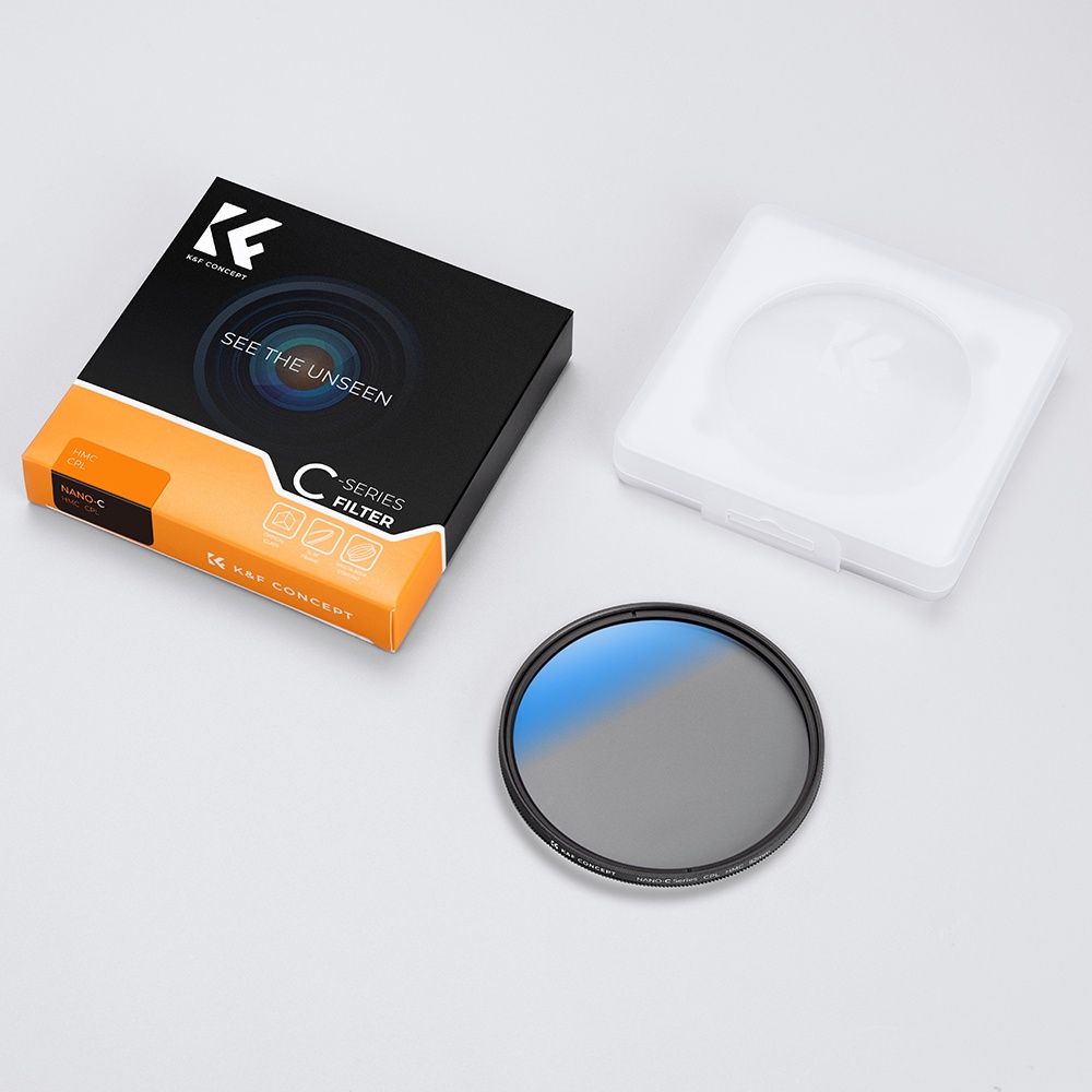 K&F ฟิลเตอร์เลนส์ CPL Concept 37 มม. - 82 มม.
