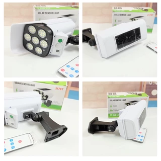 [No.2831] ไฟโซล่าเซลล์ ไฟติดผนัง 77 LED ไฟ led สไตล์กล้องวงจรปิด 3 โหมด พร้อมรีโมทคอนโทลไร้สาย ไฟสว่างจ้า กันน้ำ ทนแดด