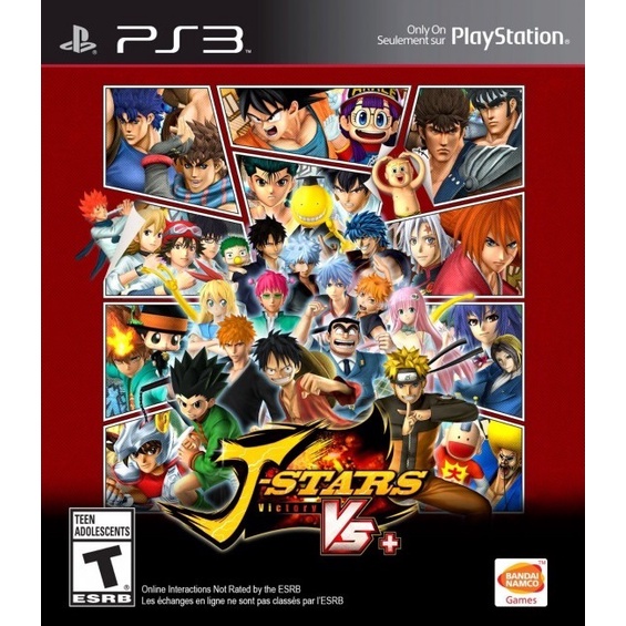 เกม Ps3 PKG CFW OFW HEN J-Stars Victory Vs+ สําหรับเล่นเกมส์