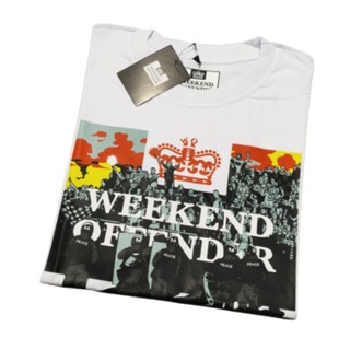 เสื้อยืด พิมพ์ลาย Weekend OFFENDER POLICE PEACE สําหรับผู้ชาย