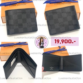 👜: New!! Louis Vuitton Multiple Wallet Graphite‼️ก่อนกดสั่งรบกวนทักมาเช็คสต๊อคก่อนนะคะ‼️