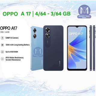 OPPO A17 4/64 / A17K 3/64 เครื่องศูนย์ไทย(ประกันร้าน1เดือน)