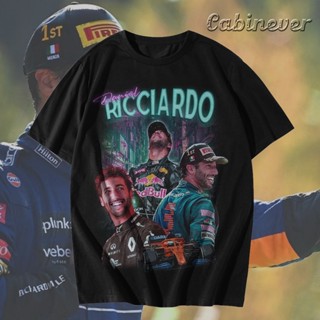 【Plus Size】เสื้อยืด ลาย DANIEL RICCIARDO OVERSIZED RAP GS