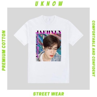 เสื้อยืดแฟชั่น Jaehyun NCT Kaos Rap Tees Street Wear Style (1) Casual Short Sleeve O-Neck Fashion Printed 100% Cotton Ne