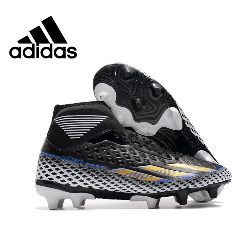 Adizero Football Boots Adidas Size 40-44 FG รองเท้าฟุตบอลข้อเท้าสูง เล็บฟุตบอล