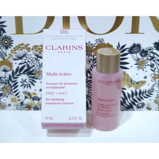 น้ำตบบำรุงผิวหน้า แท้💯%Clarins Multi Active Treatment Essence 10ml. มีฉลากไทย