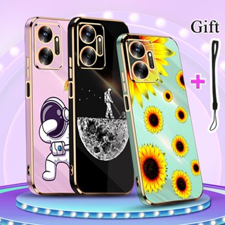 เคสโทรศัพท์มือถือ ซิลิโคนนิ่ม TPU ขอบตรง ชุบไฟฟ้า สําหรับ Infinix Zero 20 X6821