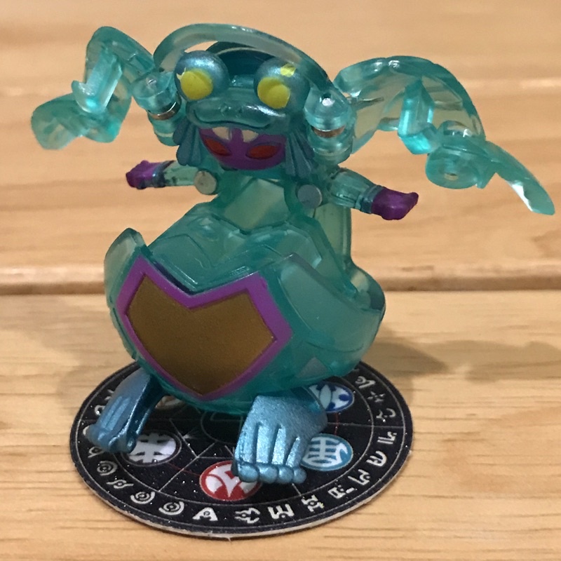 Bakugan Translucent Ventus Minx Elfin rare บาคุกันเอลฟินร่าง2 สีเขียวใส ธาตุลม หายาก