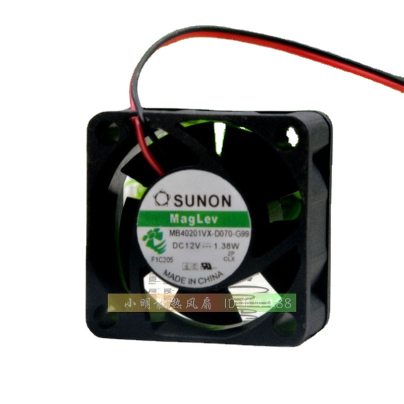 ใหม่สําหรับ TAJUN 12V 1.38W MB40201VX-D070-G99 4020 Magnetic Levitation พัดลม 4 ซม.พัดลมระบายความร้อ