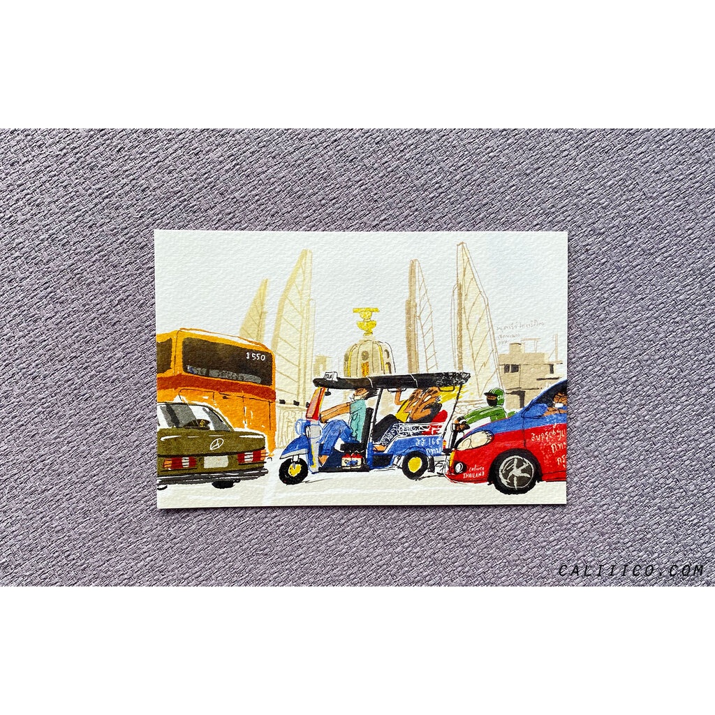 โปสการด์อนุสาวรีย์ประชาธิปไตย