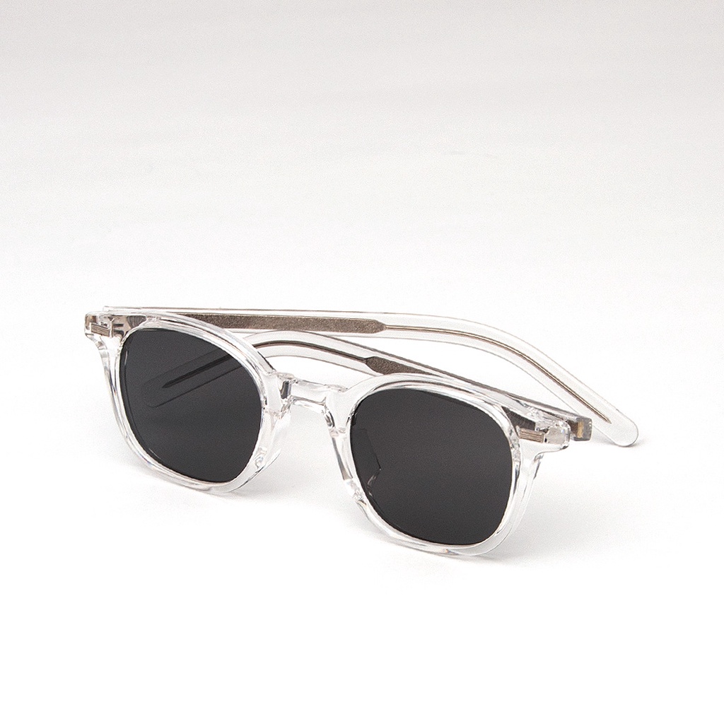 แว่นกันแดด THE OPTIXZ รุ่น Sherry : Clear/Lens black (5241 c5) sz.47