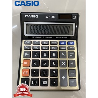 【รับประกัน 2 ป】 Casio เครื่องคิดเลข GX-140D /GY-140TGของแท้ …