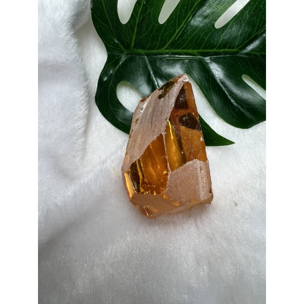 cubic zirconia 163 gram 53x25mm 1 pieces Rough cubic zirconia