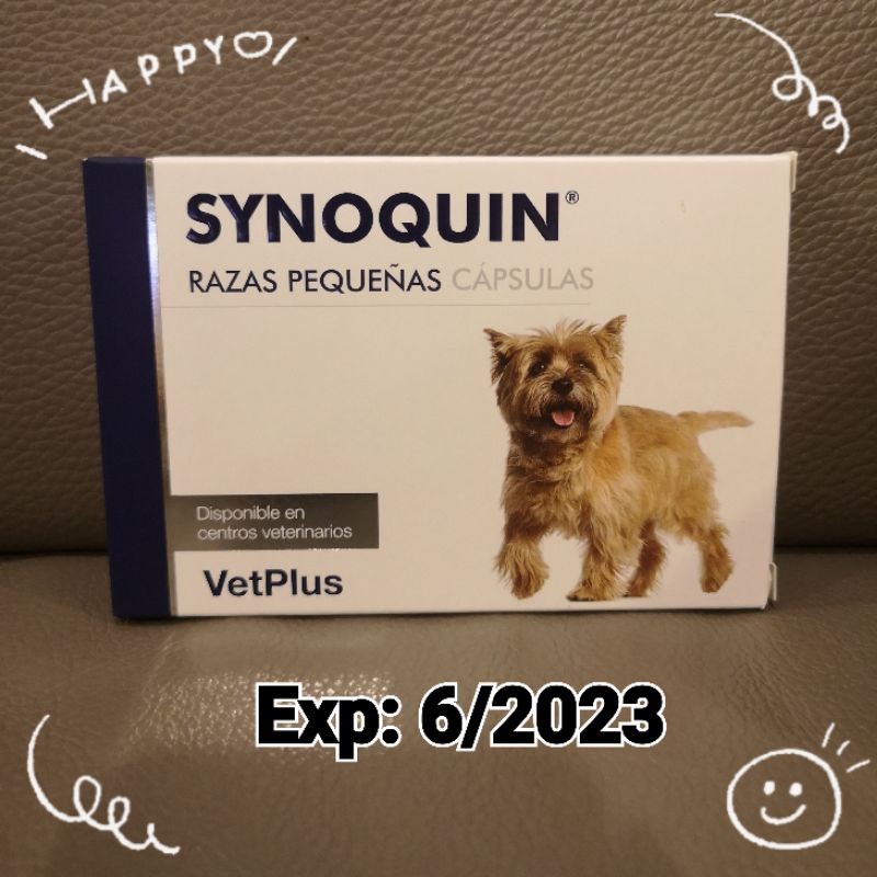 ถูกที่สุด!!!Synoquin EFA small Breed 60​ capsule Exp: 6/23