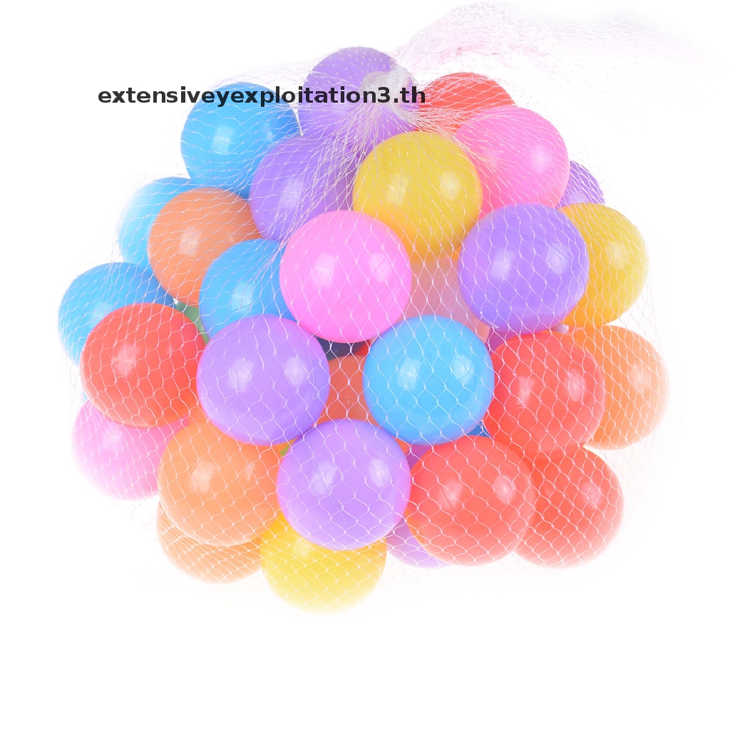 แม่ & ที่รัก ^ 10ชิ้น/ล็อตเป็นมิตรกับสิ่งแวดล้อมที่มีสีสันพลาสติกสระว่ายน้ําน้ําคลื่นมหาสมุทรทารกตลกของเล่นความเครียดอากาศกลางแจ้งสนุกกีฬา . ราคา ถูกที่สุด ดีลบีเคเค