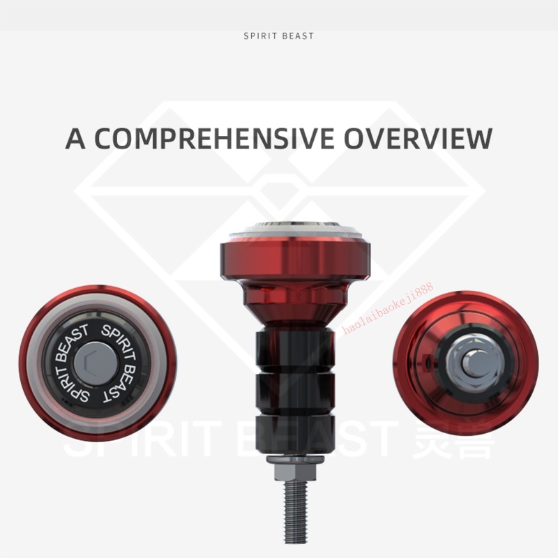 โคมไฟ LED M6 แบบสกรู โลหะผสม หลากสีสัน สําหรับรถจักรยานยนต์ - รูปที่ 5