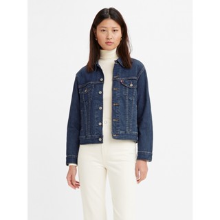 เสื้อแจ็คเก็ตยีนส์ ทรงทรัคเกอร์ Levis® Womens Ex-Boyfriend Trucker Jacket