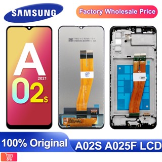 6.5&amp;#39;&amp;#39ของแท้ หน้าจอสัมผัส LCD สําหรับ Samsung Galaxy A02s A025 A02s LCD A025M A025F DS A025G DS A025M