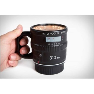 แก้วเลนส์กล้องแบบเซรามิก Lens Mug Into Focus