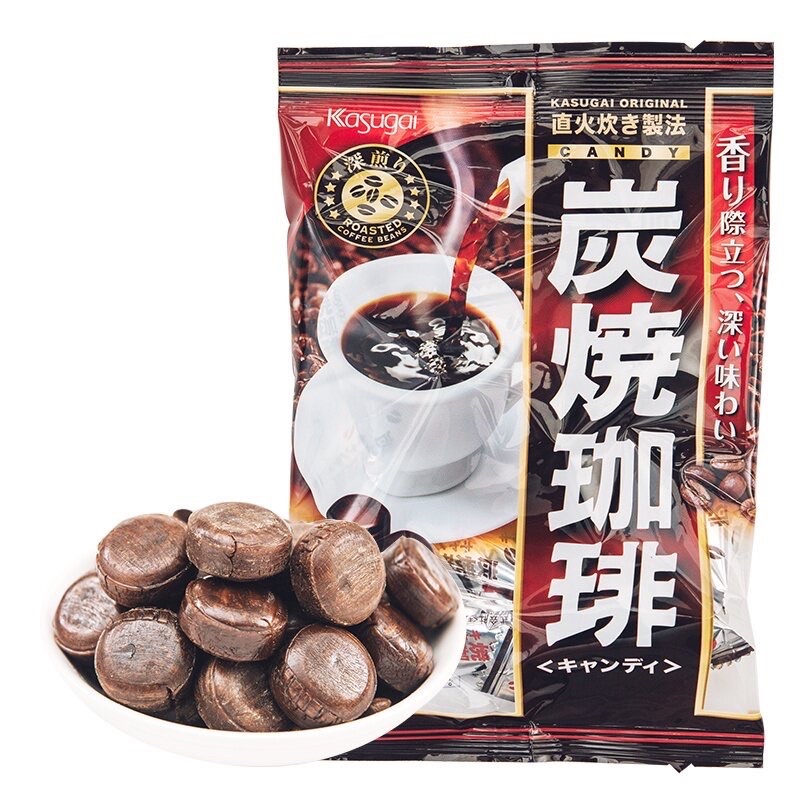 Kasugai Coffee Candy ลูกอมรสกาแฟดำ Shopee Thailand