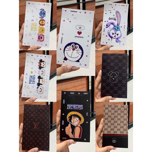 ฟิล์มหลังพร้อมขอบข้างมีลาย สำหรับ I14/I14plus/I14pro/I14promax