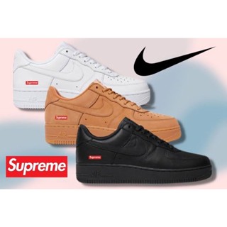 ⭐️รองเท้าผ้าใบNike Air Force 1 supreme⭐️ size: 37-45 รองเท้าผู้ชาย รองเท้าผู้หญิง รองเท้าแฟชั่น รองเท้าผ้าใบ