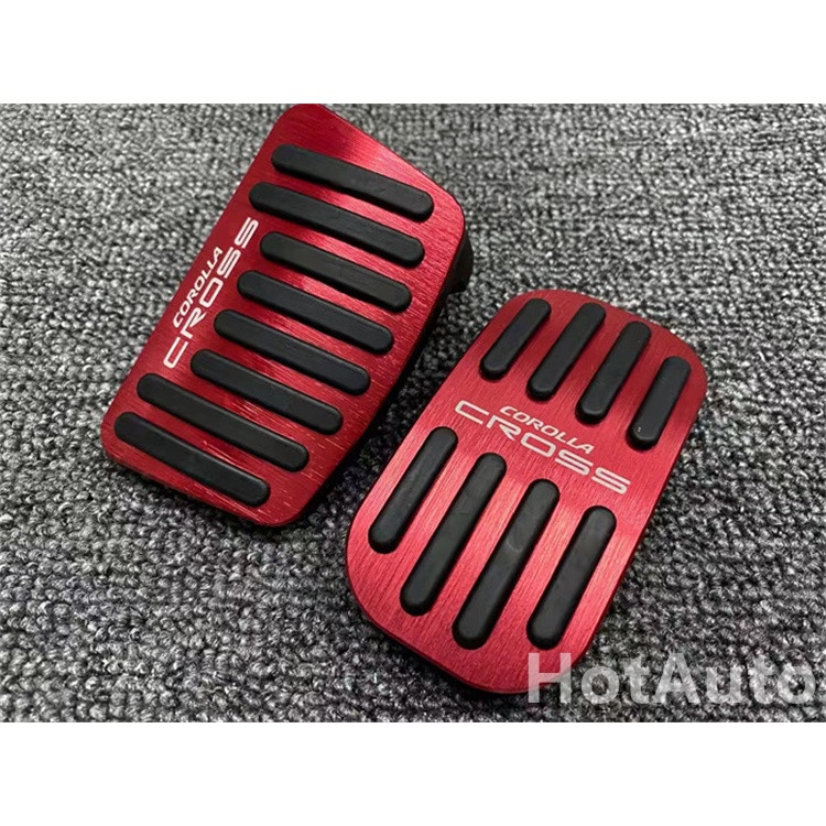 ฝาครอบคันเหยียบกันลื่น Toyota Corolla Cross แป้นคันเร่ง เบรค - รูปที่ 7