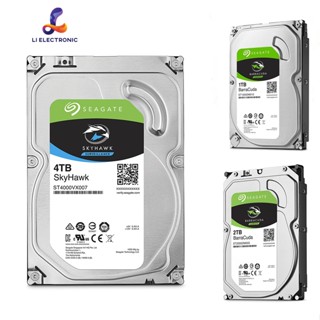 Seagate 1TB - 2TB-3TB - 4TB ฮาร์ดดิสก์ กล้องวงจรปิด เดสก์ท็อปฮาร์ดดิสก์ภายใน 5900 RPM SATA 6 กิกะไบต์/วินาที 256MB