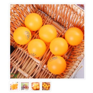 ลูกปิงปอง+ แพคขวดพลาสติก แพค6 ลูก(table tenis ball pack 6 pcs)