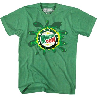 Splash Mountain Dew T-Shirt เสื้อเบลาส์ เสื้อแฟชั่นผญ เสื้อเด็กหญิง