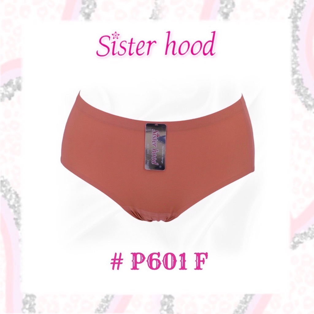 กางเกงในไร้ขอบ เอวปกติ m sisterhood 601