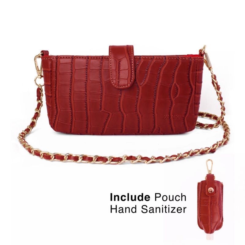 กระเป๋าสะพายข้างผู้หญิง โดย ZORRA Croco | กระเป๋าสะพายไหล่ Zorra สําหรับผู้หญิง