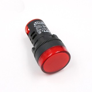 Pilot lamp LED 22mm 220VAC ไพล็อทแลมป์ ขนาด 22มิล AC 220โวลต์