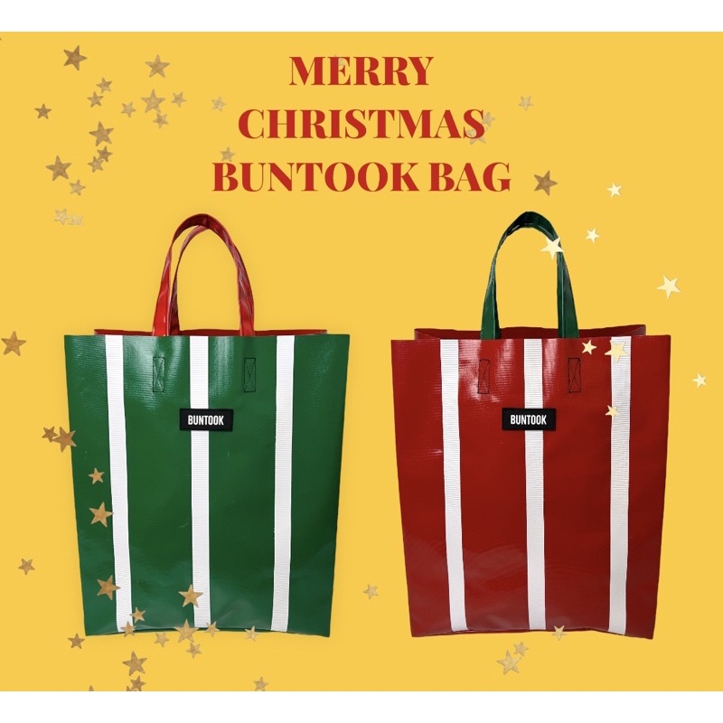 MERRYCHRISTMAS BUNTOOK BAG แถมแผ่นรองธรรมดา