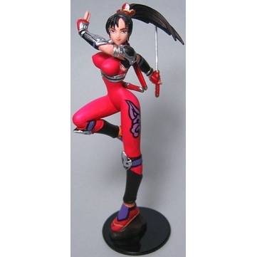Yujin SR Namco mini Figure Collection Ninja Taki (red) จากเกม Soul Calibur Gashapon Japan ของใหม่ในซีล