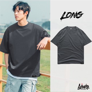 🔥 12.12 SALE 🔥 ® เสื้อ Oversize Long ( รุ่นแขนยาว ) ควันบุหรี่ เสื้อยืดชาย M L / OL