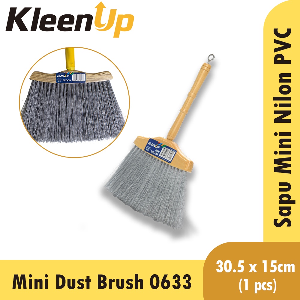 Pusaku Nylon Mini Broom ไม้กวาดพลาสติกขนาดเล็ก ไม้กวาดขนาดเล็ก ไม้กวาดฝุ่น ทําความสะอาด 0633