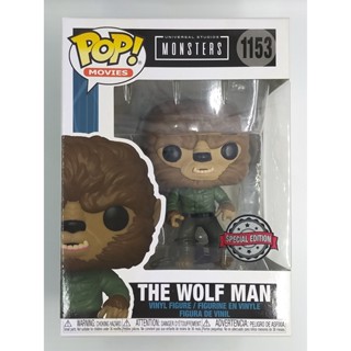 Funko Pop Universal Studios Monsters - The Wolf Man #1153 (กล่องมีตำหนินิดหน่อย) แบบที่ 3