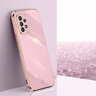 เคสโทรศัพท์ซิลิโคน TPU แบบนิ่ม ทรงสี่เหลี่ยม กันกระแทก หรูหรา สําหรับ Samsung Galaxy A50 A50S A51 A71 A12 A32 A32 A52 A72 A52S A22